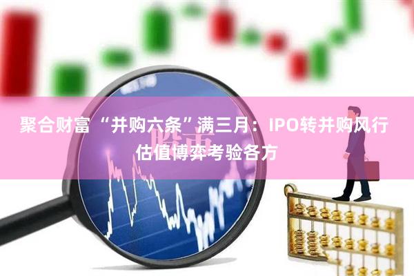 聚合财富 “并购六条”满三月：IPO转并购风行 估值博弈考验各方